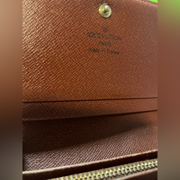Vintage Louis Vuitton LV Monogram Signature Canvas Porte Monnaie Tresor Wallet - Picture 12 of 16